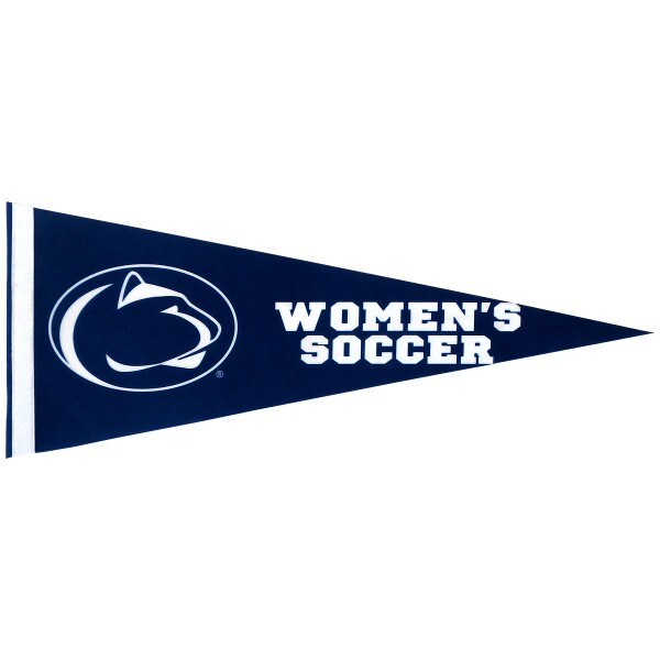 Penn State athletic logo women's soccer pennant image